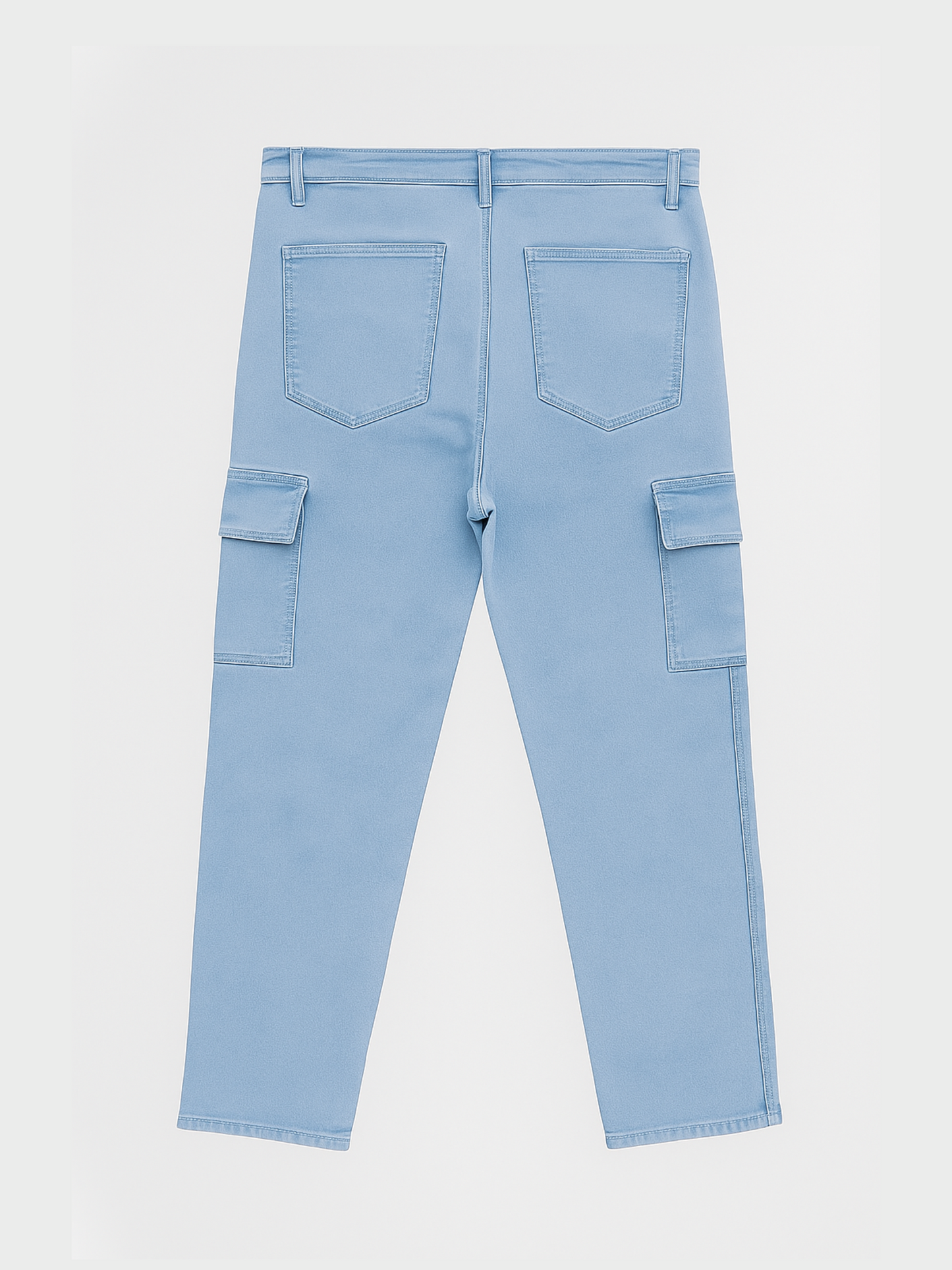 Cargo Straight Jeans