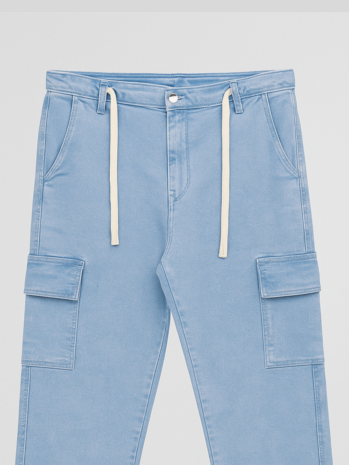 Cargo Straight Jeans