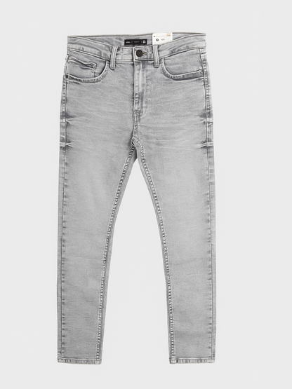 Slim Fit Grey Denim