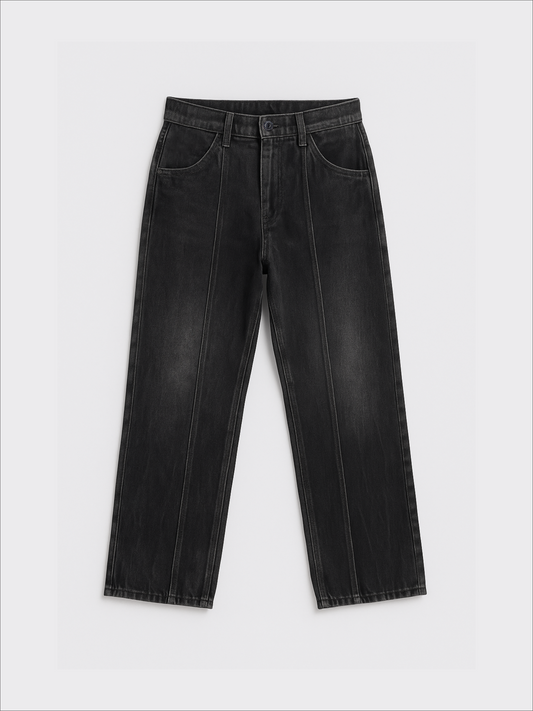 STRAIGHT-LAG DENIM