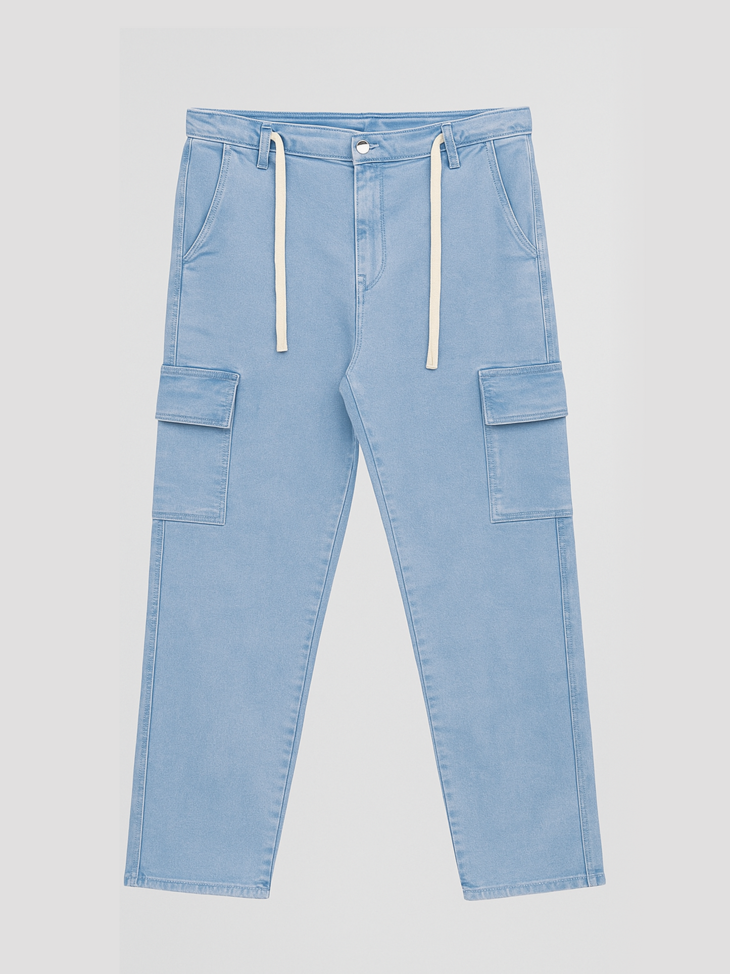 Cargo Straight Jeans
