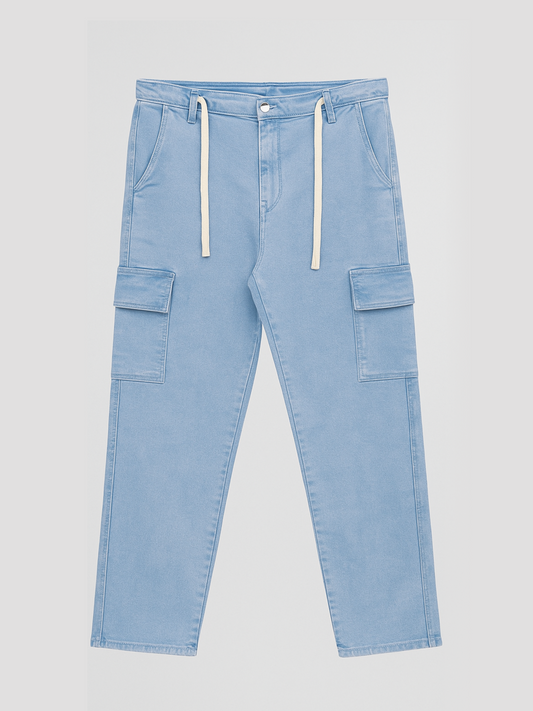 Cargo Straight Jeans